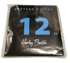 Muta Set 6 Corde Chitarra Acustica 12 53 Bronze Harley Benton Western Guitar