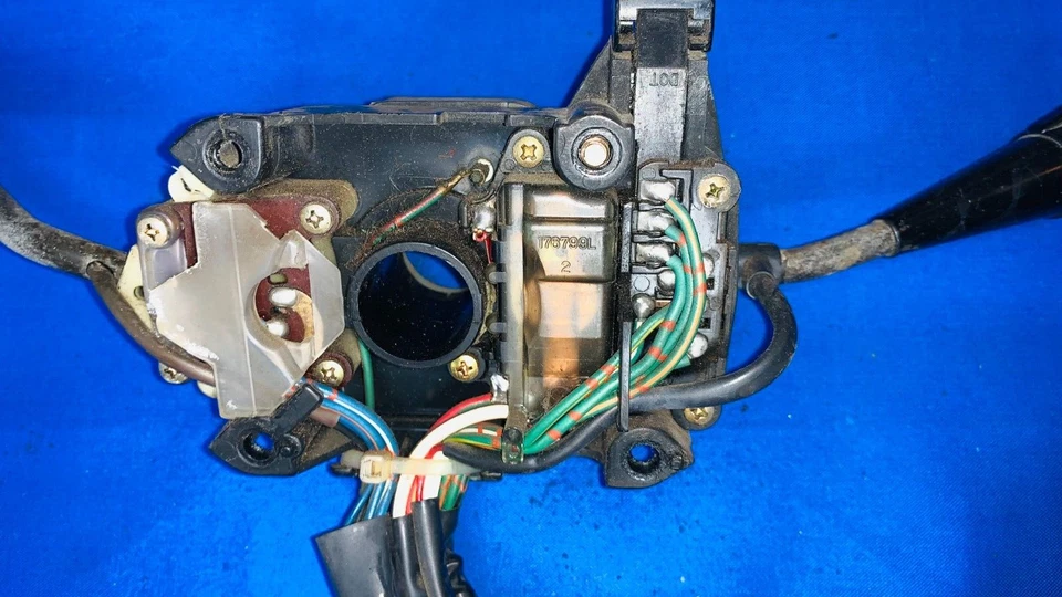 Interruptor de columna de señal de giro interruptor limpiaparabrisas faros Toyota VAN 1984-1989 OEM Foto 2 de 4