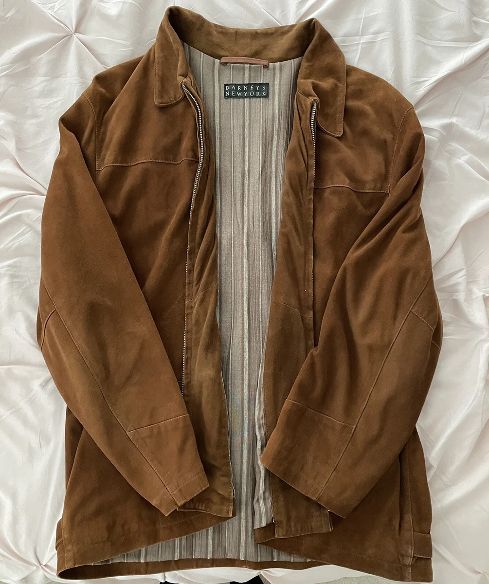 Barneys suede hotsell jacket