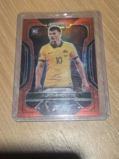 2022-23 Panini Prizm World Cup Ajdin Hrustic RC Red Rookie #/399 Australia