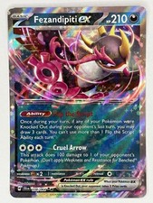 Fezandipiti ex NM Shrouded Fable 038/064 Pokemon TCG Holo