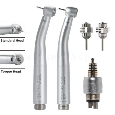 COXO Denta Fiber Optic High Speed Handpiece Air Rotor LED Coupler 6 Hole Fit W
