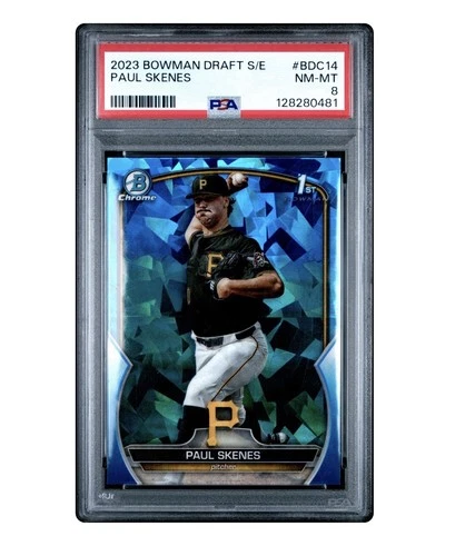 2023 Bowman Chrome Draft Sapphire Edition - Paul Skenes #BDC-14 (RC) PSA8