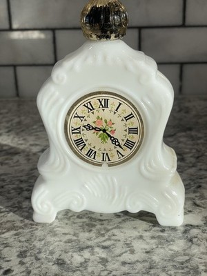 Avon Collector Leisure Hours Mantle Clock EMPTY, Vintage