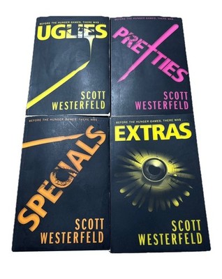 Complete Set of 4 UGLIES Scott Westerfield Uglies Pretties Specials Extras Lot