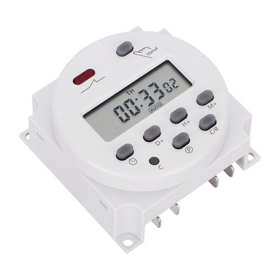 DC 12V Digital LCD Weekly Timer For Programmable Relay Switch 16A 17 On/Off