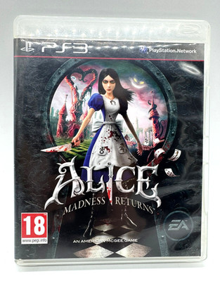 Alice - Madness Returns Playstation 3 Ps3 Spiel - ohne Anleitung