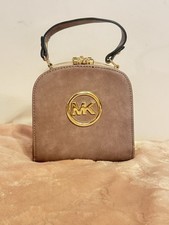 Michael Kors Small Handbag Pre-owned Good Condition Leather Handle With Clasp