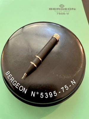 Authentic Patek Philippe 18k 750 Rose Gold Watch Pin Pusher Setting Tool Stylus