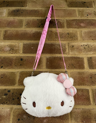 Sanrio - Hello Kitty 45th Anniversary Plüsch Umhängetasche - Neu ohne Etikett - Kawaii