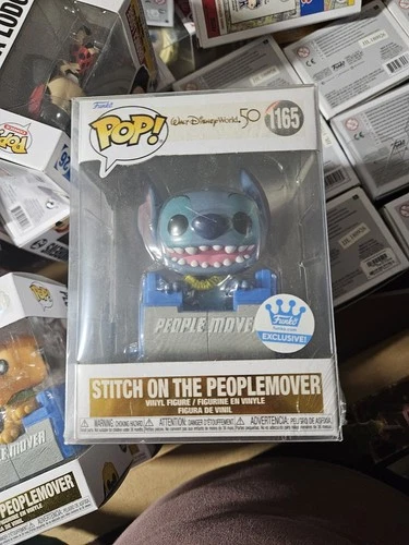 Funko Pop! Vinyl: Disney - Stitch on the Peoplemover - Funko (Exclusive) #1166