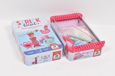 Strickliesel und Webrahmen als Set Kinder Kreativ vollständig gebraucht, Deckel 