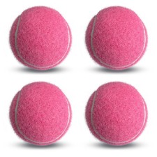 Tennis Balls, 4 Pack Training Tennis Balls     Practice Balls for Beginners ...
