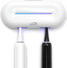 Toothbrush Holder Sanitizer - Toothbrush Dryer and Cleaner, Wall Mounted Holder