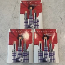 3 Chantecaille Real Skin+ Eye and Face Stick in Shade 0C, 1, 3 sample