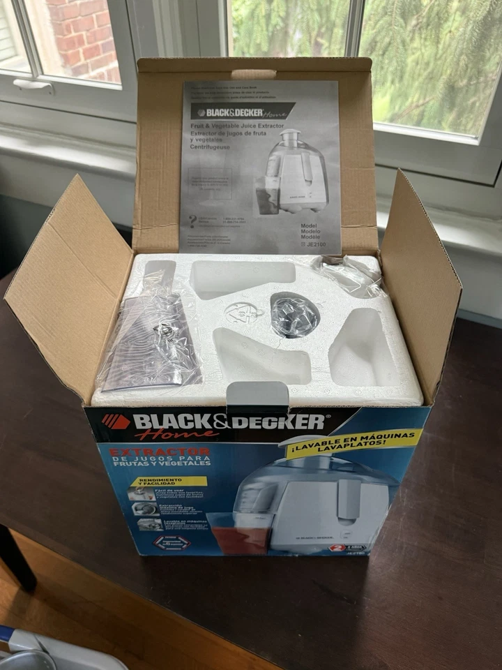 Black And Decker 果汁萃取器 Je2100 — 第 4/4 张图片