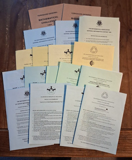 UK Mathematical Challenge Senior Intermediate Junior Past Papers