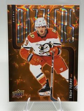 Troy Terry Dazzlers #DZ-62 Orange Color Match 2025-26 Upper Deck Series 2 Ducks
