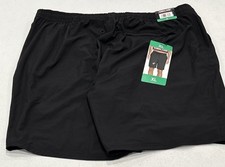 Kirkland Signature Men's Stretch Swim Shorts, Black, Size XL