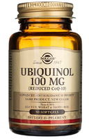 Solgar Ubiquinol 100Mg 50Kap - Koenzym Q10 Reduziertes Aktiv Q-10 Kaneka