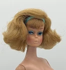 Vintage 1965/66 Honey Blonde Sidepart American Girl Barbie Doll *RARE, BIG HAIR*
