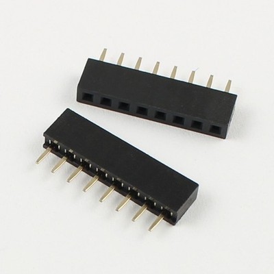 10Pcs 2mm 2.0mm Pitch 1x8 Pin 8 Pin Single Row Straight Female Header Strip #za