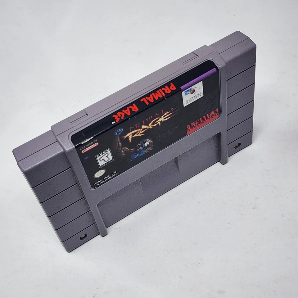 Primal Rage (Super Nintendo SNES) Authentic & Tested - Image 2 of 3