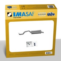 Imasaf Esd Auspuff Endtopf FüR Seat Ibiza Ii (6K1) 1.4 I 16V/1.6I/1.8I/2.0I/1.9D