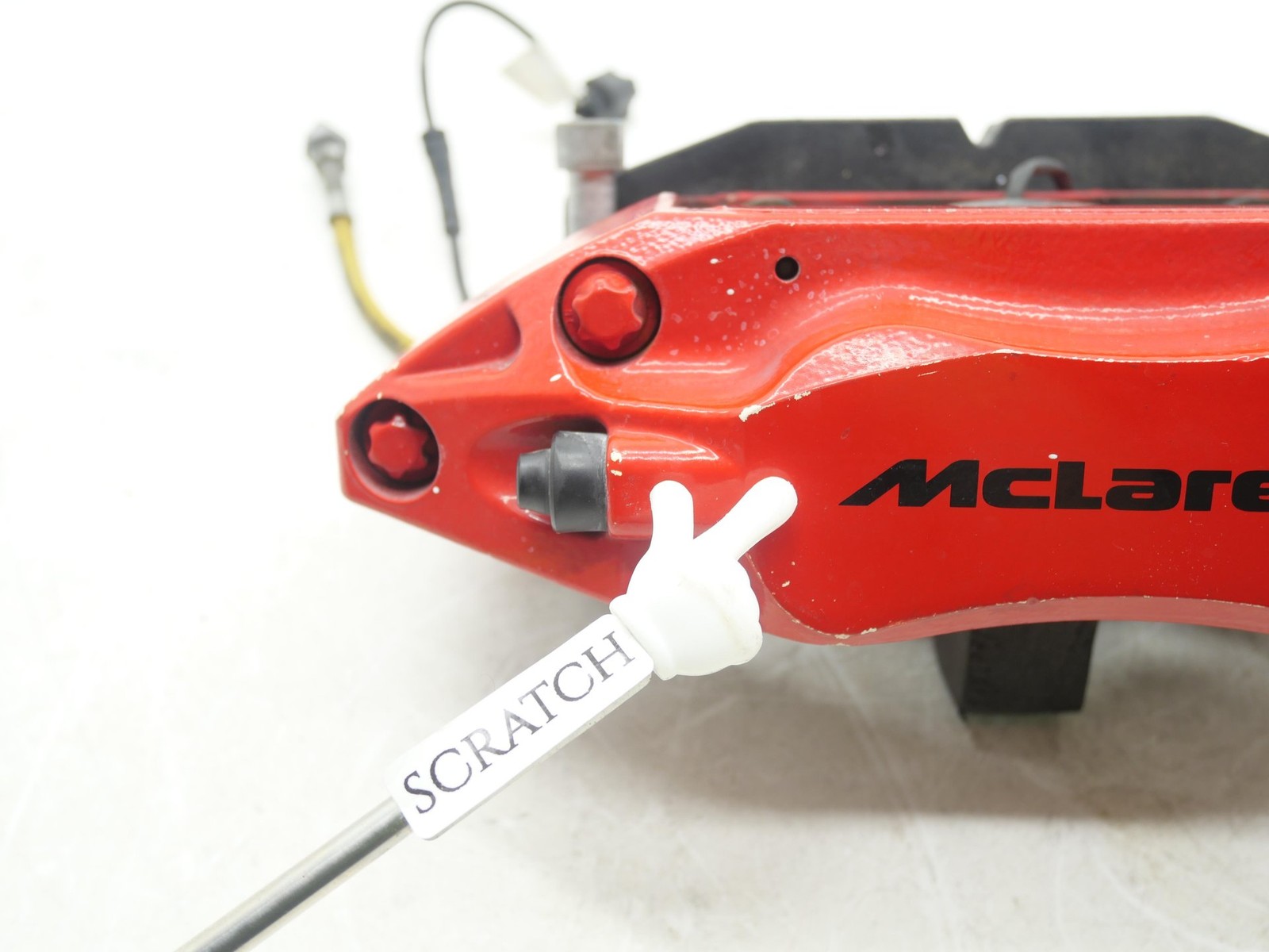Used Rear Passenger Brake Caliper Carbon Ceramic 2016-2021 McLaren 570S 22k OEM