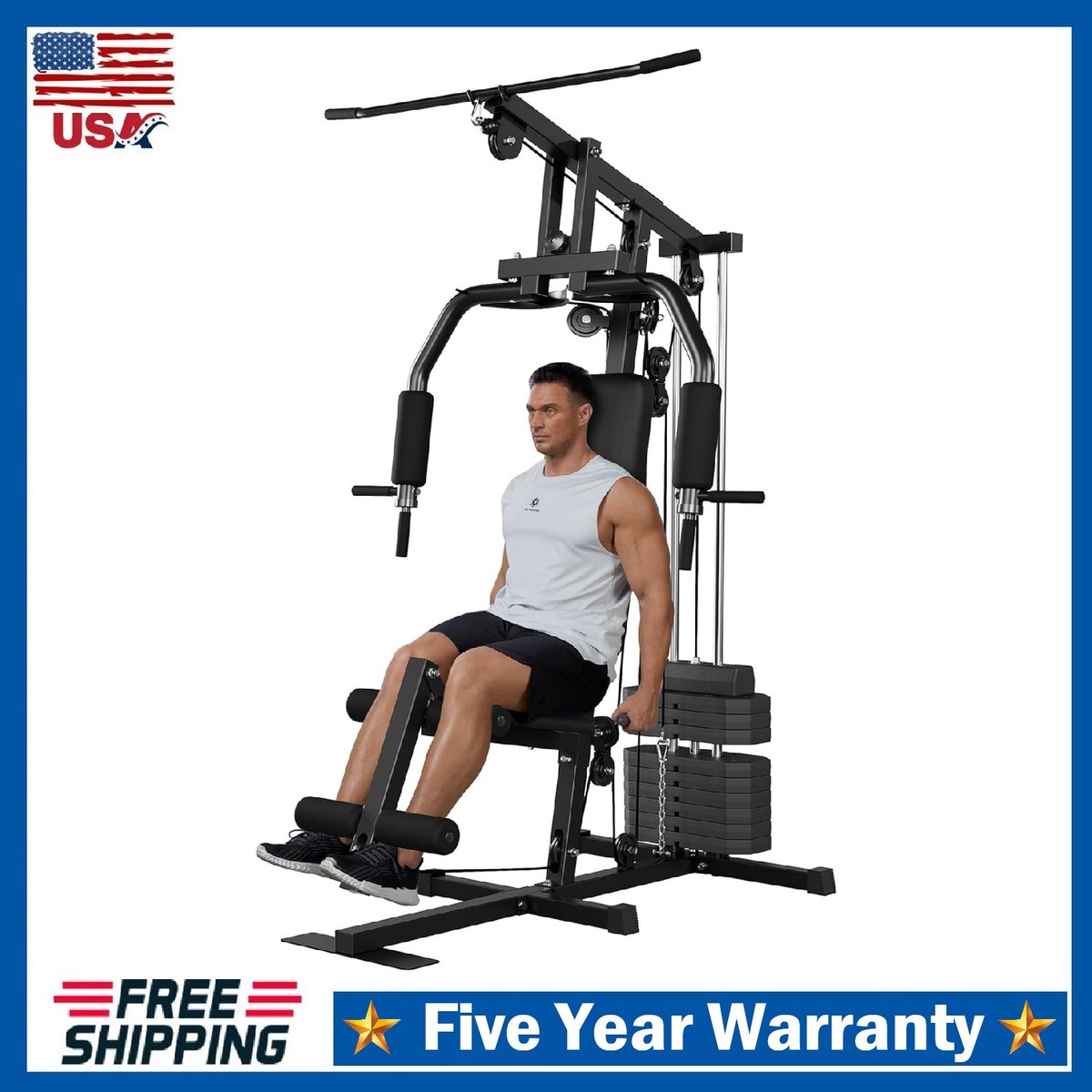 Home Gym Equipment Multifunctional Workout Station ,Full Body