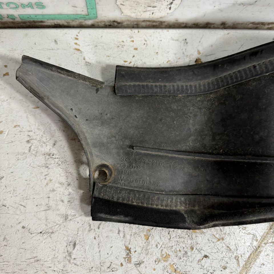 83-85 Porsche 944 Left Front Splash Shield fender Guard Wheel Well - Image 3 of 4
