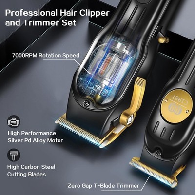 Professional Hair Clippers for Men, Professional Barber Clippers