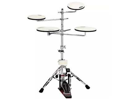 DW Go Anywhere 5-Piece Practice Pad Set with Stand