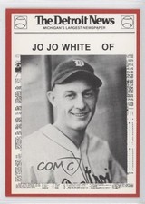 1981 Detroit News Tigers Boys of Summer 100th Anniversary Jo-Jo White Jo #27 h3a