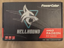 PowerColor Hellhound AMD Radeon RX 6600 8GB GDDR6 Graphics Card