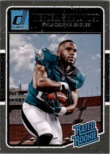 2016 Donruss #399 Wendell Smallwood RR RC Rookie Card. rookie card picture