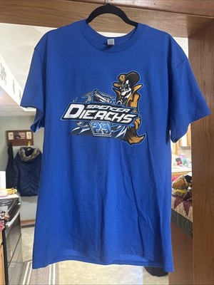 Dirt Track Late Model Racing Graphic T-shirt Spencer Diercks Size Large