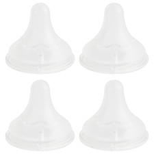 Silicone Nipple S for Spectra Baby Bottles, Slow Flow, 0M , 4 Count