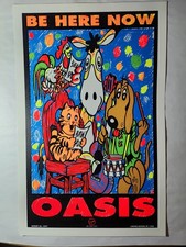 OASIS POSTER RARE BE HERE NOW VIRGIN MEGASTORE CD PROMO GIFT LIMITED 1200...