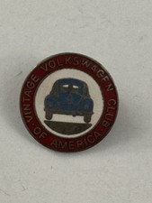 Vintage VE Volkswagen Club Of America Blue Bug Pin D9