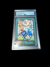 Ryan Fitzpatrick Signed Panini Card PSA DNA Miami Dolphins Quarterback