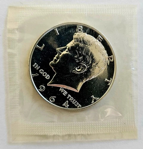 1964-P Kennedy Proof Half Dollar, 90% Silver