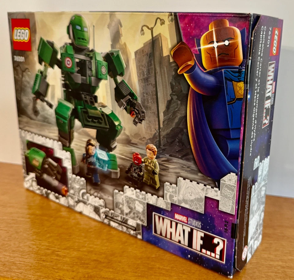 LEGO 76201 Super Heroes Captain Carter & The Hydra Stomper Nuevo Sellado NISB Foto 3 de 4