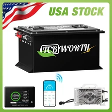 36/48V 60Ah 105Ah LiFePO4 Lithium Battery BMS for Golf Cart Club Car EZGO TXT