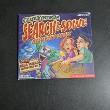 2000 Clue Finders Search Solve Adventures PC game Windows 95