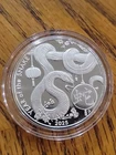 2025 Asahi 1 oz Fine Silver Round: Lunar Year of the Snake