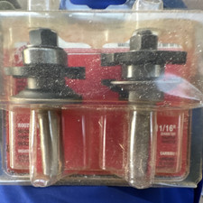 Milwaukee Matched Rail & Stile Router Bit Set, Carbide, 2-Flute, 48-23-8085