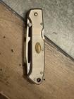 2 Vintage Beretta Airlight K-AIR-1 Pocket Knives Japan black and silver — photo 5