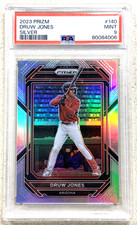 2023 Panini Prizm Druw Jones #140 SILVER PRIZM - MINT 9 - Arizona D-Backs RC