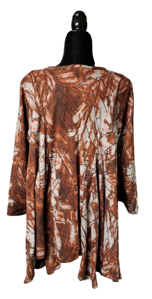 Blusa túnica Dress To Kill Jane Mohr Top OS oversize Lagenlook arte portátil  Foto 3 de 4